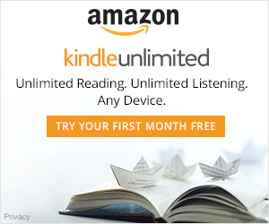 Amazon Kindle Unlimited Advertisement on Mrugacz.