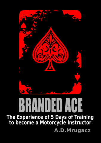AudioBook cover - branded Ace by Anthony Mrugacz.