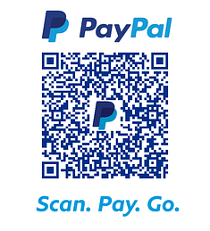 PayPal QR code for payments to Anthony Mrugacz.
